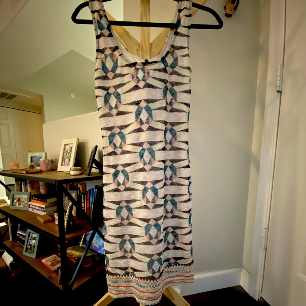 Boho chic semi-formal dress